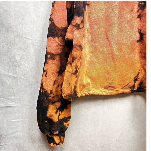 BGD Urban Outfitters Bubble Hem Oversized Sweatshirt Tie Dye Size M $54 - Picture 4 of 8